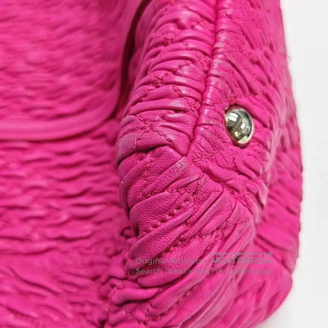 Miu Miu Miu Miu Quilted Lambskin Shoulder Bag. Size ONE SIZE - 7 Thumbnail