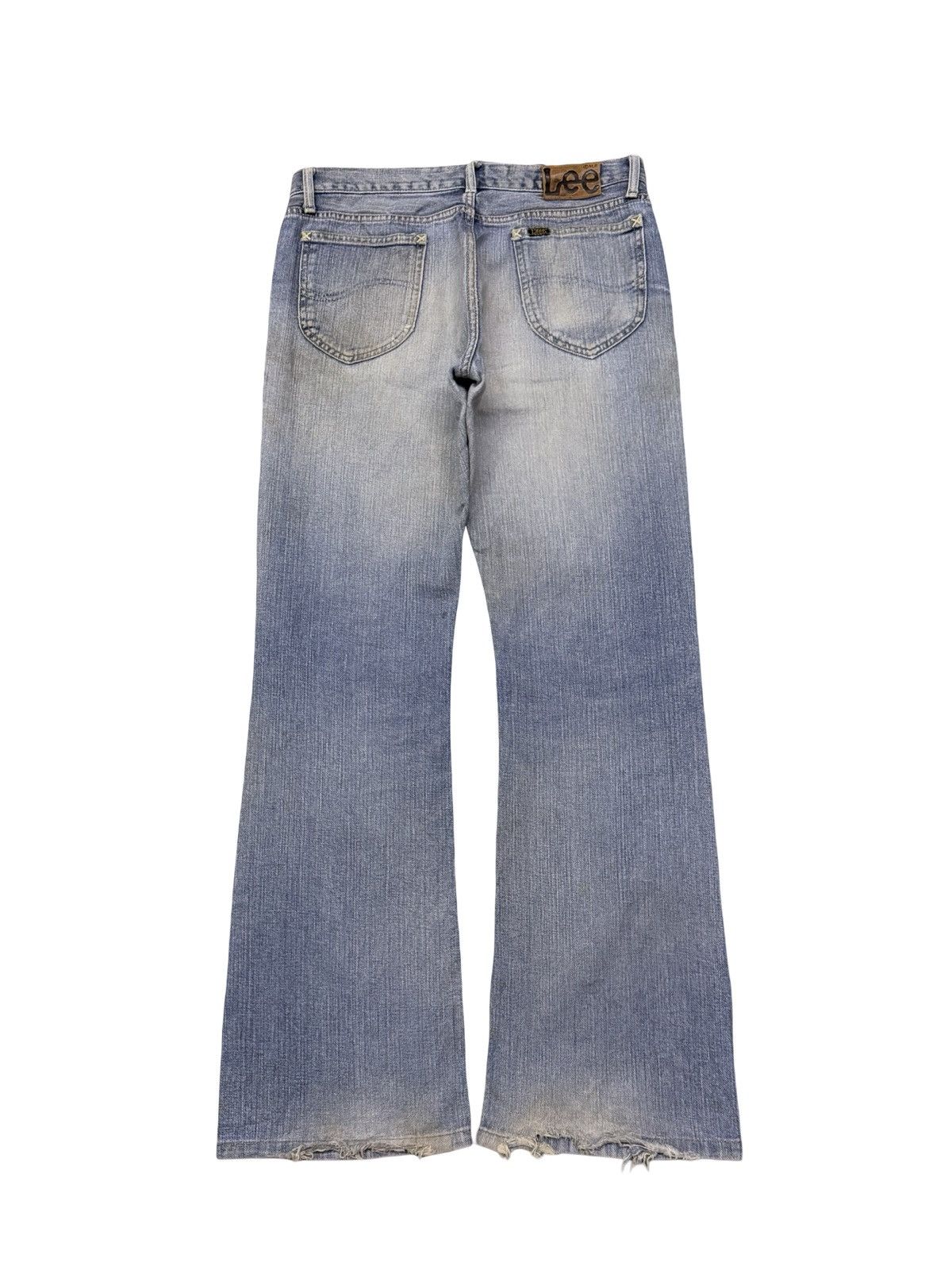 Lee Vintage 00s Lee Riders Japan Denim Jeans | Vintage Wash | 32 Size US 32 / EU 48 - 3 Thumbnail
