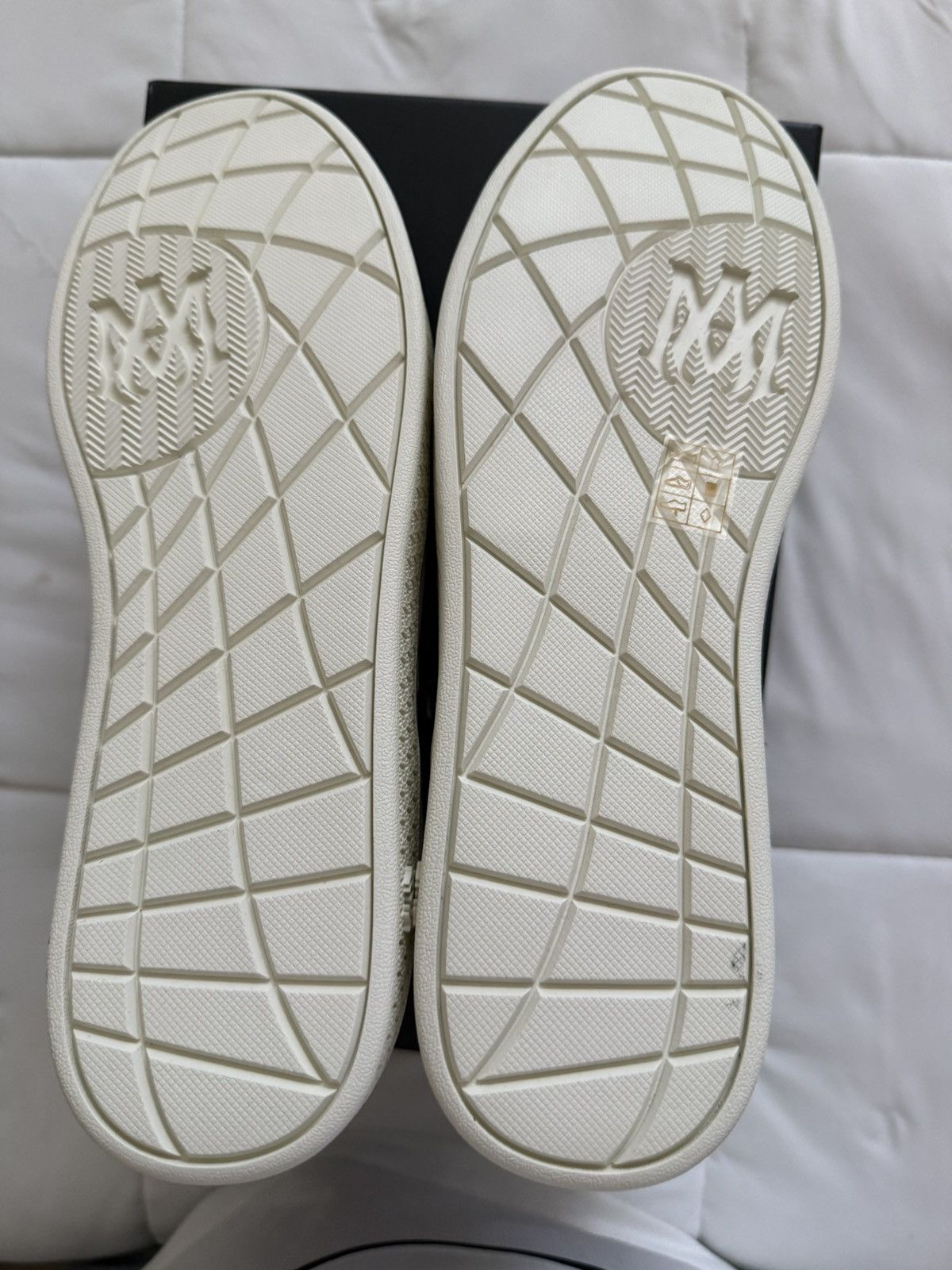 Amiri Amiri Pacific bones leather sneakers Size US 12 / EU 45 - 6 Thumbnail