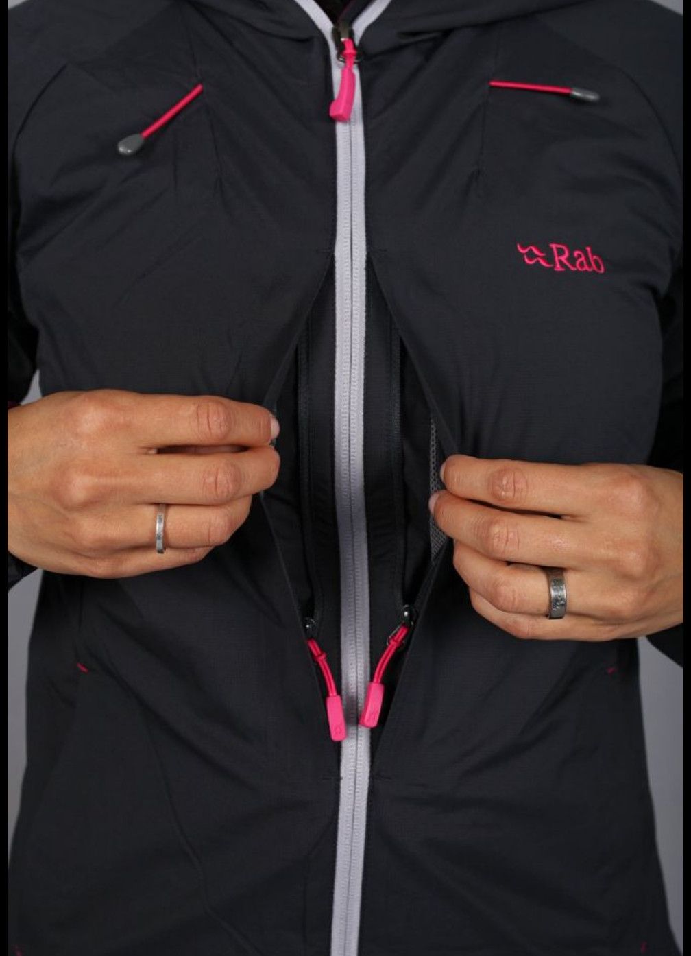 Rab Rab Womens Vapour-Rise One Hooded Jacket QVR-56 Size L / US 10 / IT 46 - 4 Thumbnail