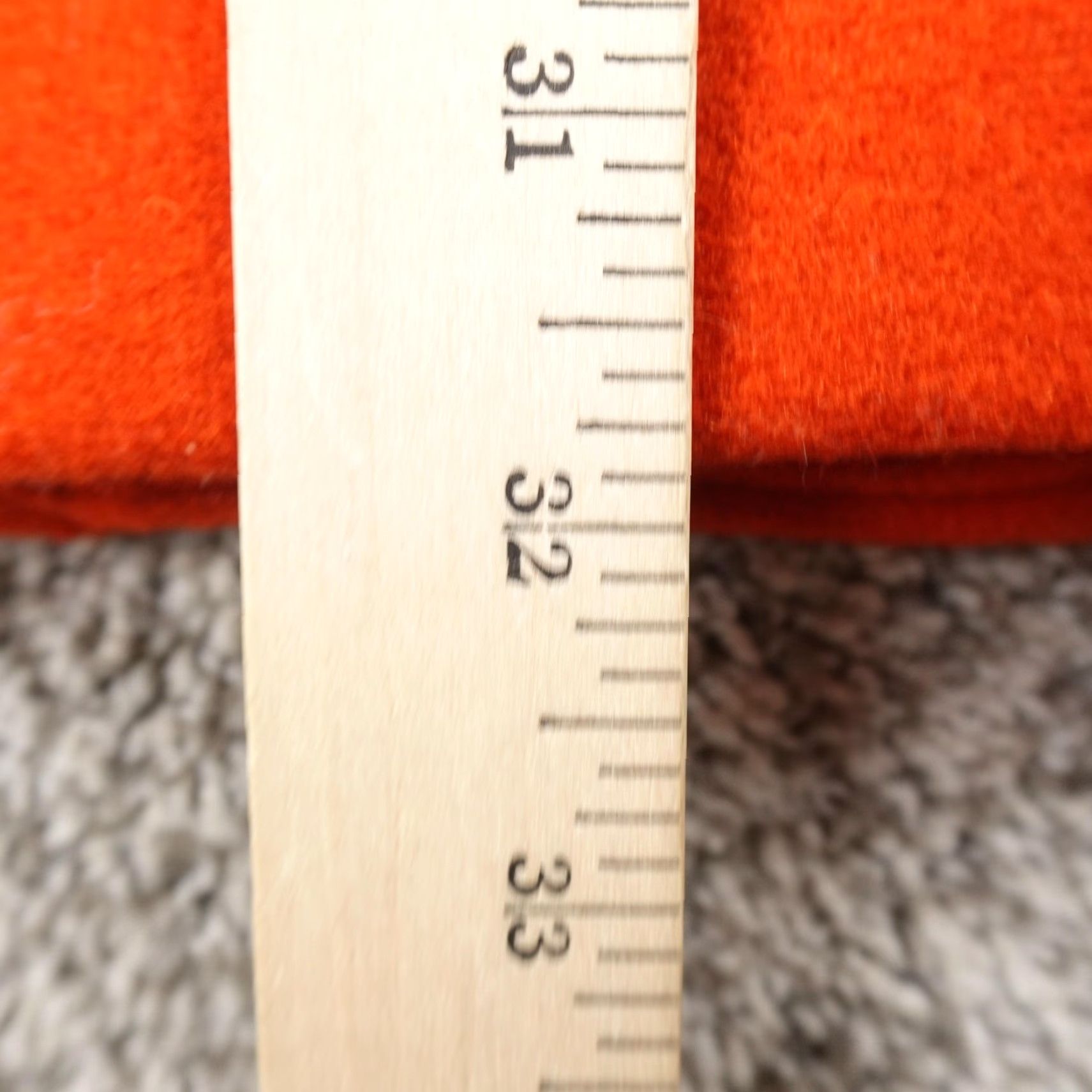 Banana Republic Banana Republic Coat Womens XS Orange Wool Fur Collar Toggle Zip Overcoat Insulated Lined Pockets Full Zip Casual Vintage No Size XS / US 0-2 / IT 36-38 - 7 Thumbnail