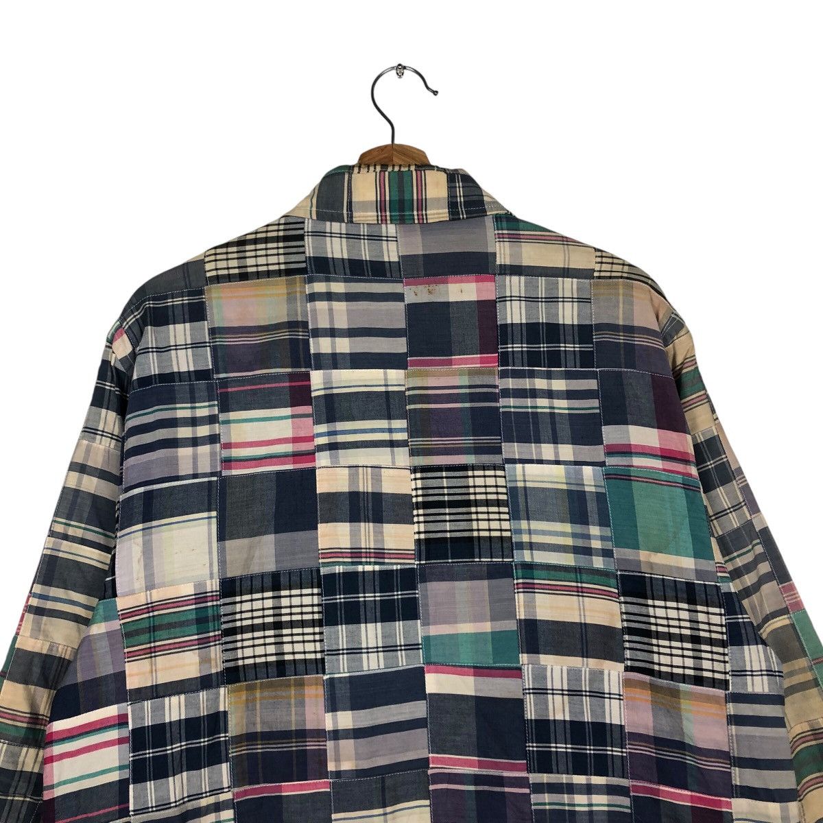 Japanese Brand 📌Vintage Bomber Jacket Patch Work Design Brooks Brother Size US S / EU 44-46 / 1 - 10 Thumbnail