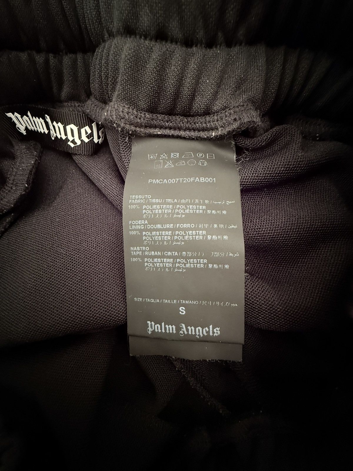 Palm Angels Palm Angels x Breuninger Logo Track Pants Black Orange S Size US 30 / EU 46 - 6 Thumbnail