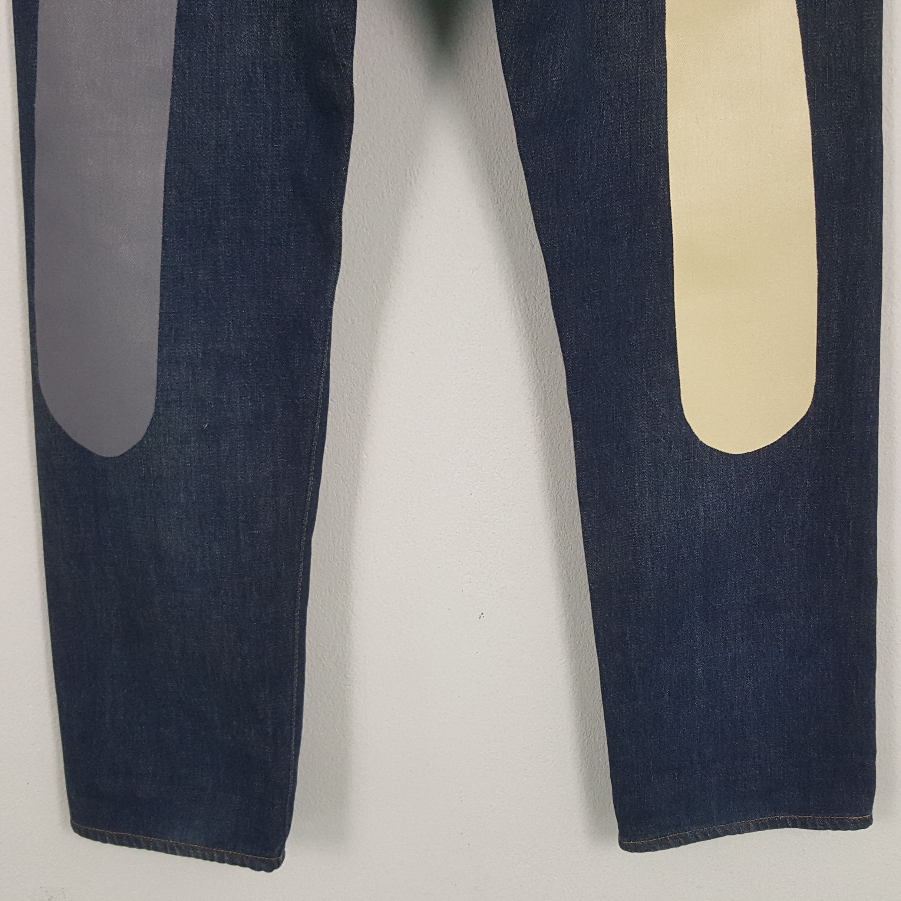 Japanese Brand × Vintage Vintage Evisu Japanese Brand Daicock Custom Art Denim Size US 35 - 2 Thumbnail