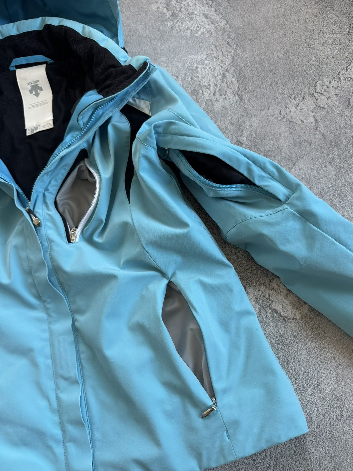 Descente Descente USA14/IT50 ski snow outdoor jacket hooded gorpcore Size XL / US 12-14 / IT 48-50 - 5 Thumbnail