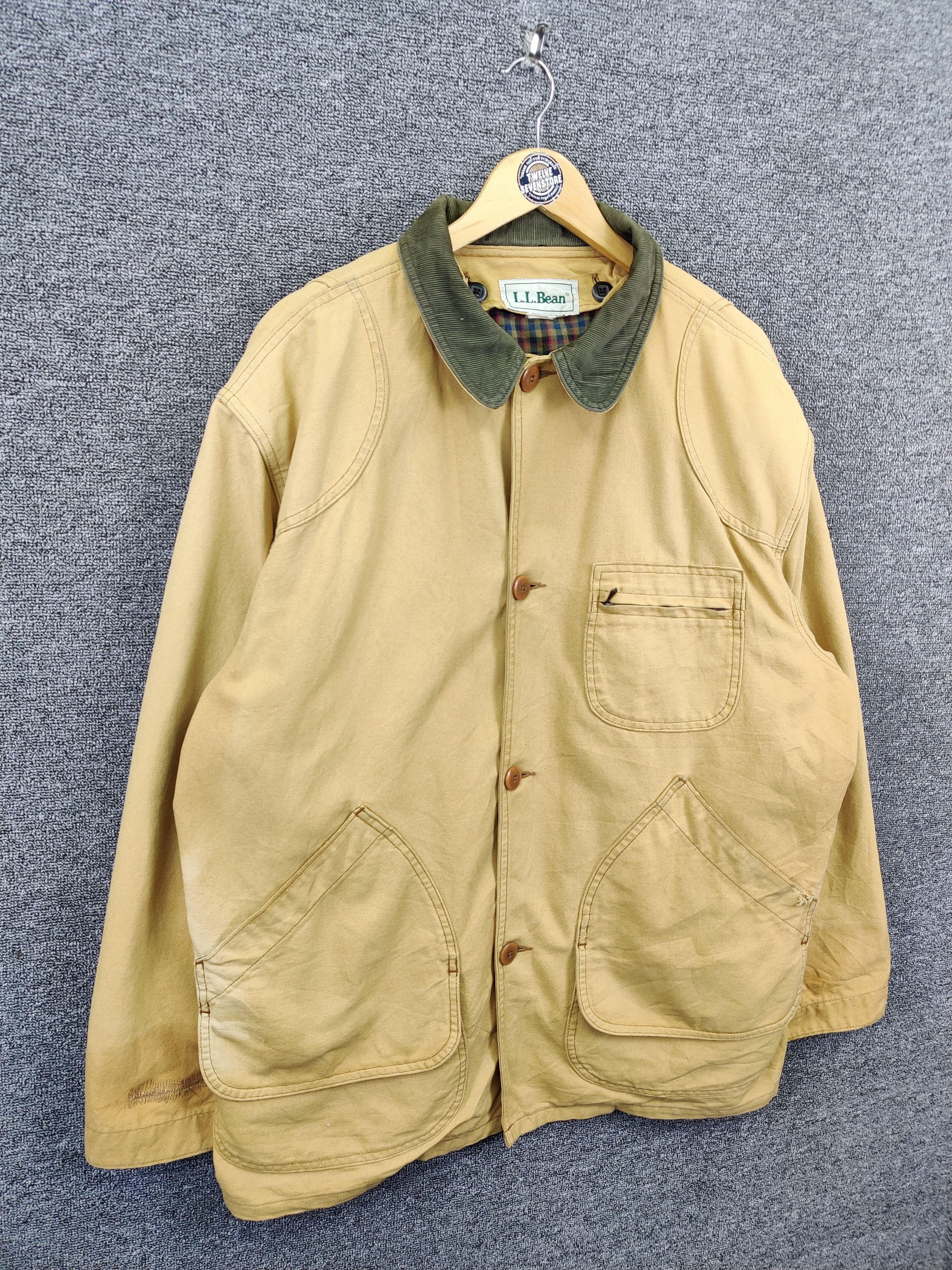 L.L. Bean Vintage 90s L.L. Bean Field Chore Jacket Size US L / EU 52-54 / 3 - 5 Thumbnail