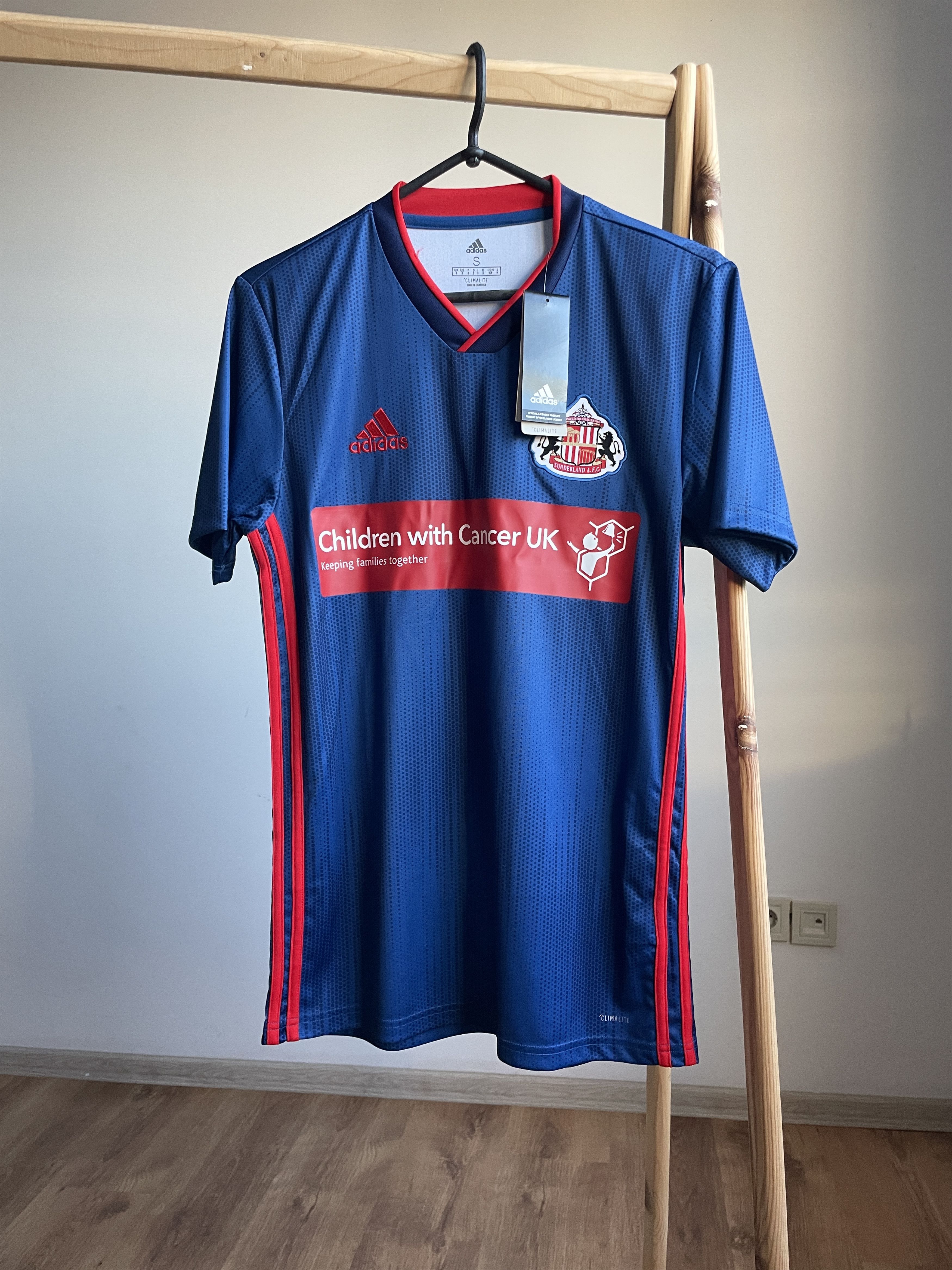 Adidas BNWT Sunderland A.F.C. 2019-20 Away Jersey Size S Size US S / EU 44-46 / 1 - 1 Thumbnail