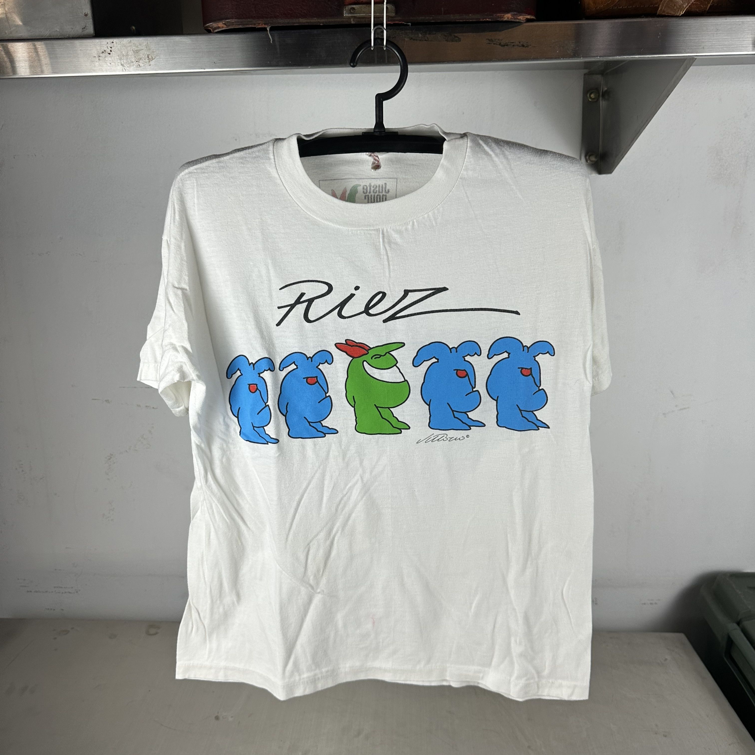 Vintage ​​​​90s Riez Juste Pour Rire Just For Laughs Montreal Tee Size US L / EU 52-54 / 3 - 1 Thumbnail