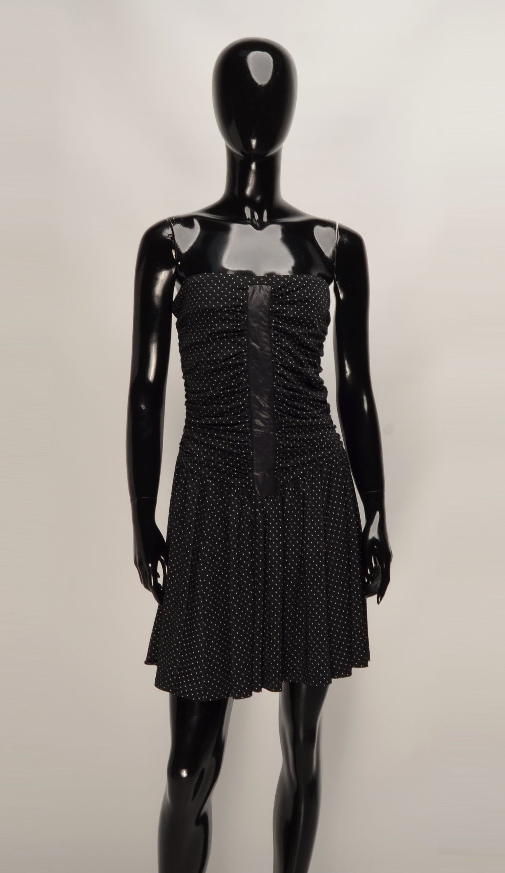 Designer × Morgan Homme Vintage Morgan de Toi Y2K Strapless Polka Dot Mini Dress Size S / US 4 / IT 40 - 1 Thumbnail