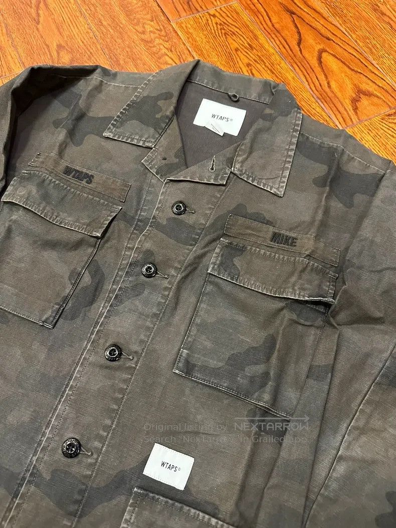 Wtaps Wtaps Dark camouflage four-pocket jacket shirt coat Size US M / EU 48-50 / 2 - 4 Thumbnail