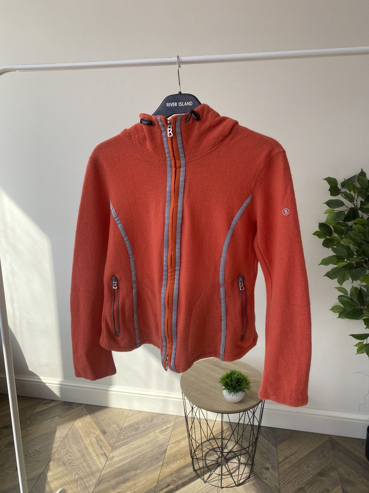 Bogner Vintage Bogner womens Zip Hoodie Size M / US 6-8 / IT 42-44 - 3 Thumbnail