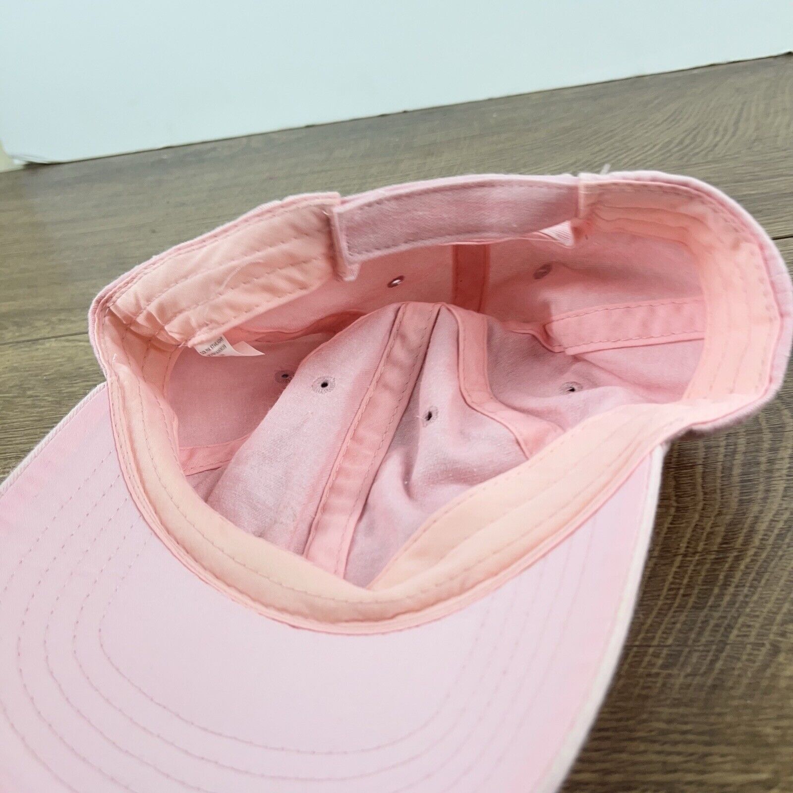 Other Plain Pink Hat Pink Cap Adjustable Pink Adult Size Hat Size ONE SIZE - 12 Thumbnail