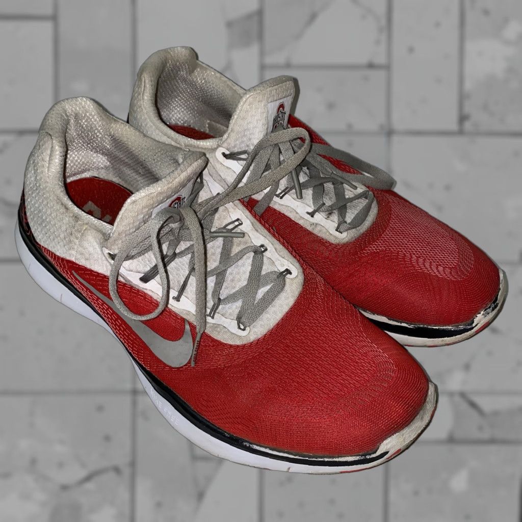 Nike Nike Free Trainer V7 Week Zero Men 11.5 Ohio State Red Sneaker AA Athletic Vintage No Size US 11 / EU 44 - 1 Thumbnail