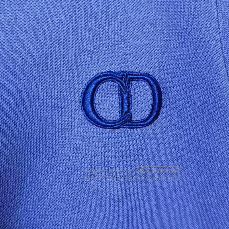 Dior Dior Blue Cotton Polo Shirt for Men . Size US XXS / EU 40 - 3 Thumbnail