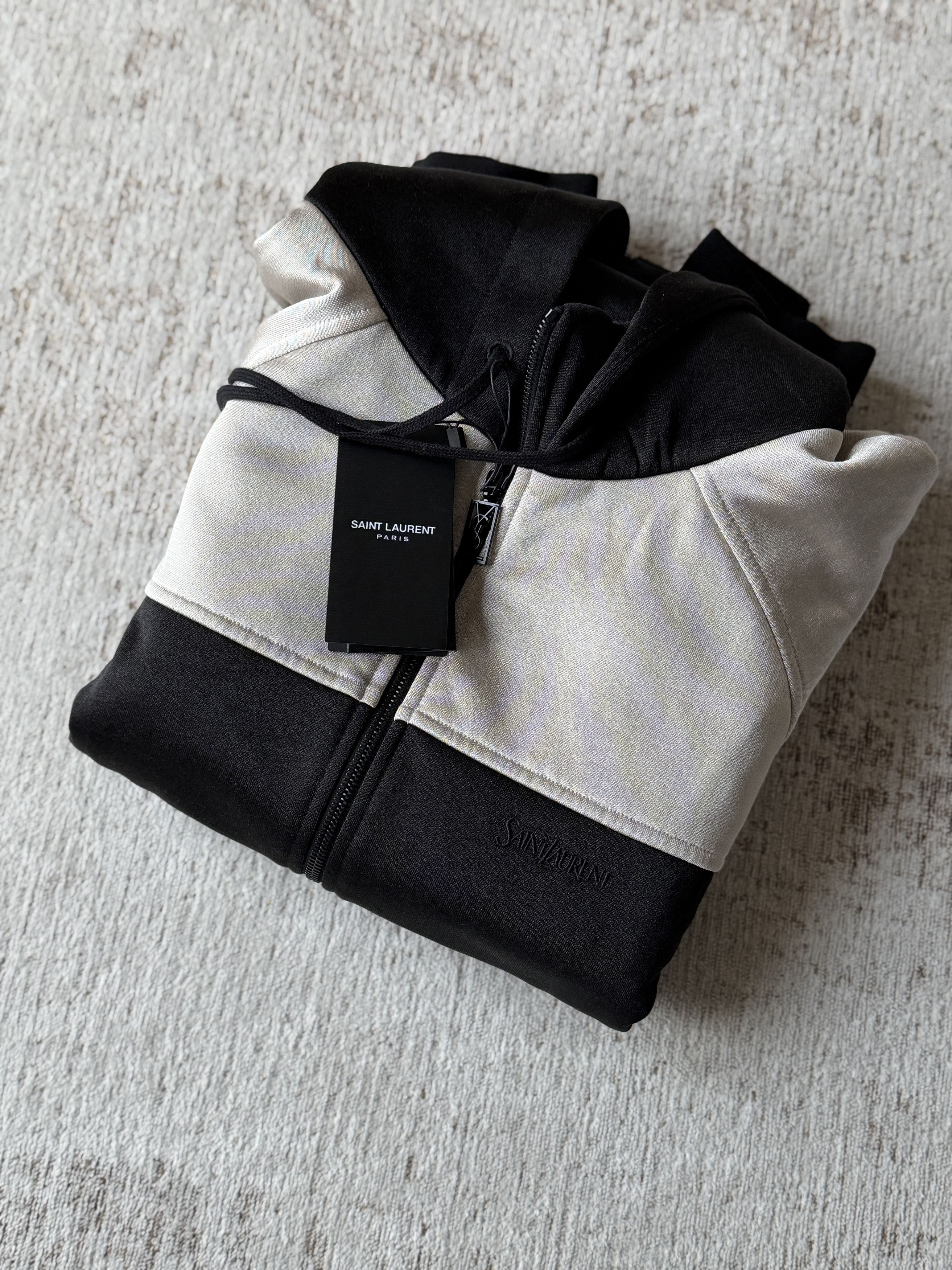 Saint Laurent Paris Saint laurent Hooded Jacket Size US M / EU 48-50 / 2 - 9 Thumbnail