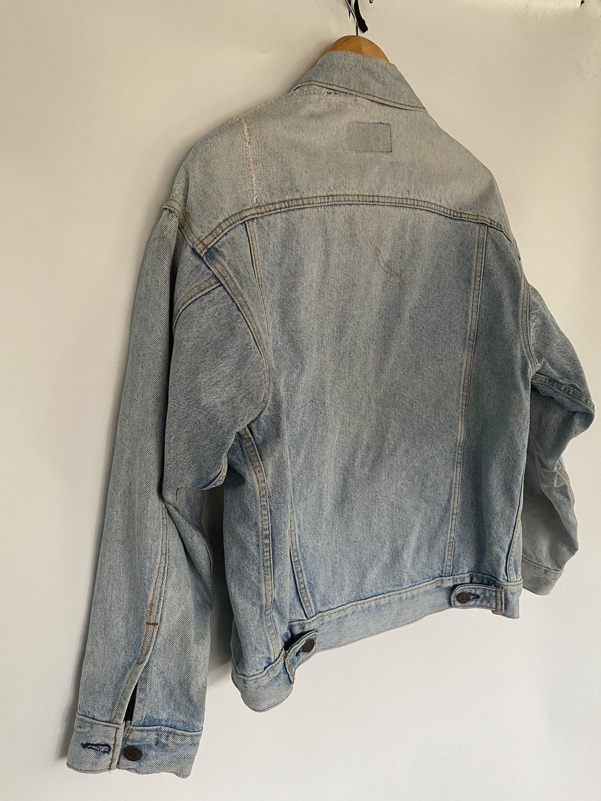 Levi's × Levi's Vintage Clothing Distressed Vintage Levi’s Trucker Denim Jeans Jacket USA Size US S / EU 44-46 / 1 - 7 Thumbnail