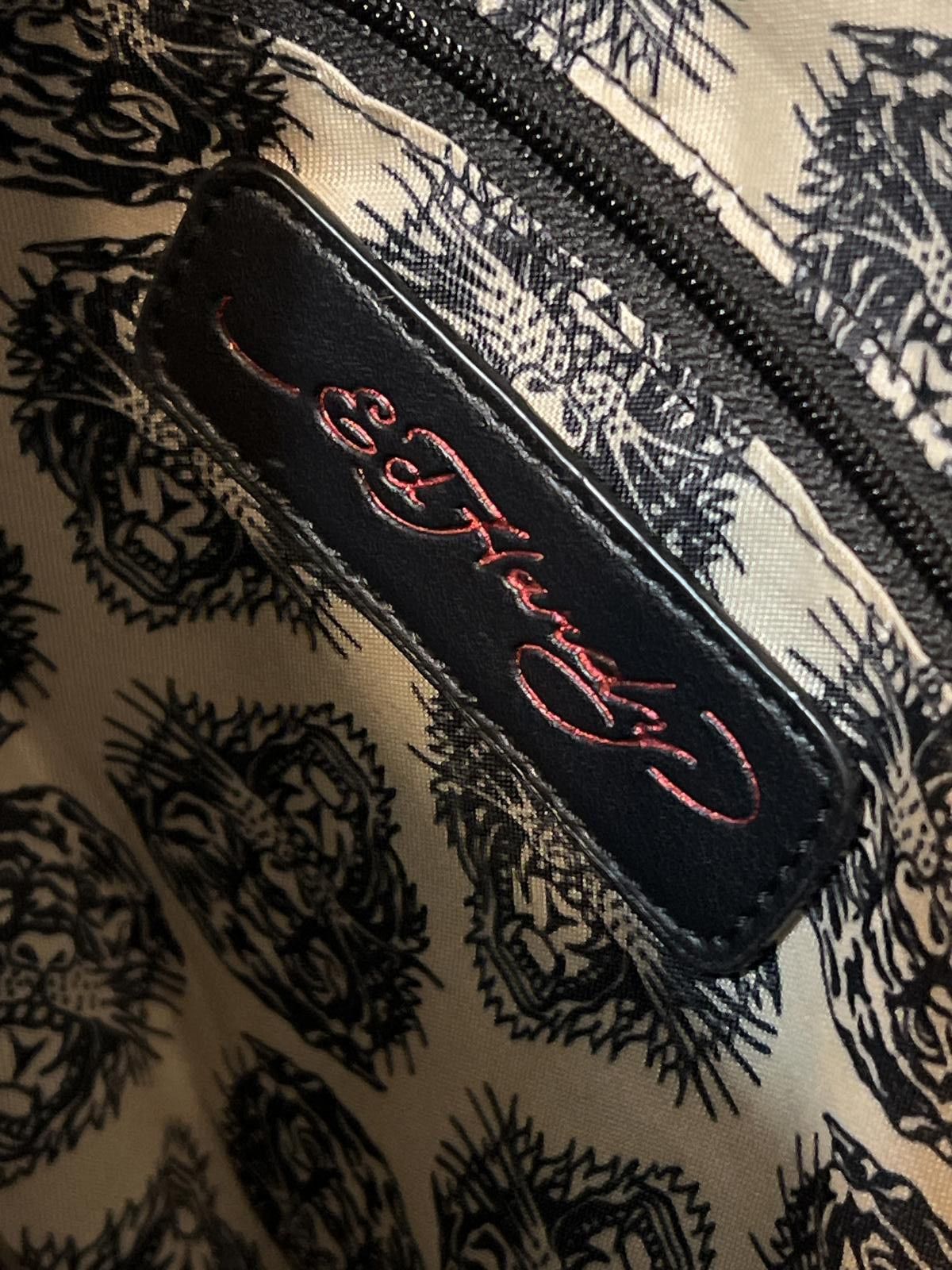 Ed Hardy Ed Hardy Leopard Print Tote Handbag Floral Skull & wallet Size ONE SIZE - 10 Thumbnail