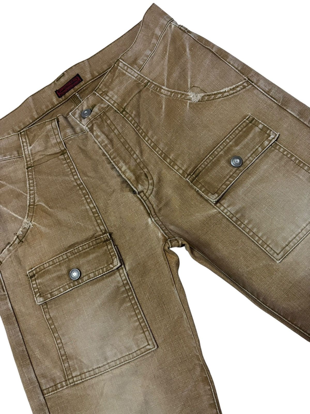 Johnbull Vtg John Bull Japan Bush Pants Distressed Jeans Size US 30 / EU 46 - 5 Thumbnail