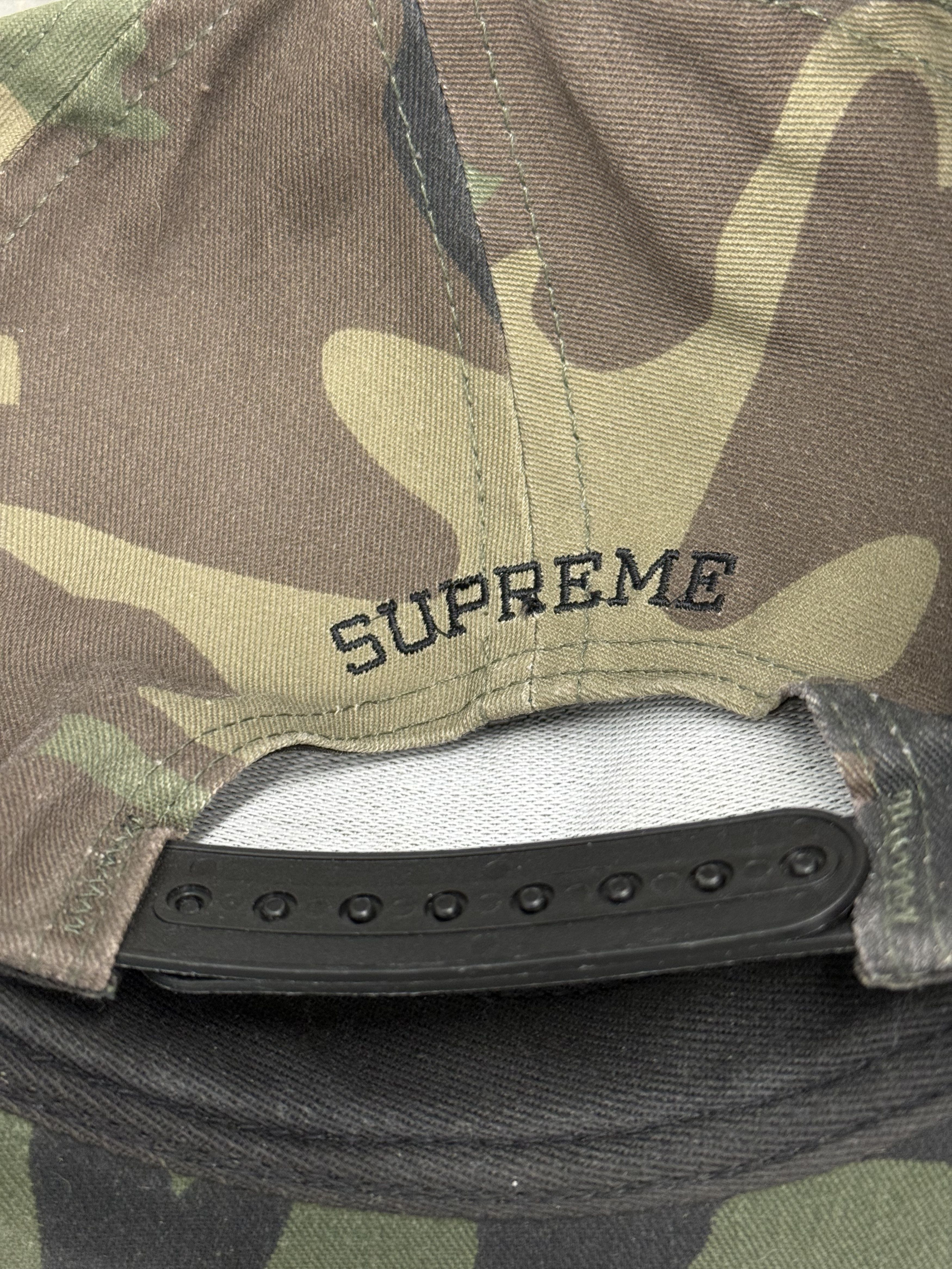 Supreme Supreme Land of the Free Snapback Camo Hat - Redman Size ONE SIZE - 4 Thumbnail