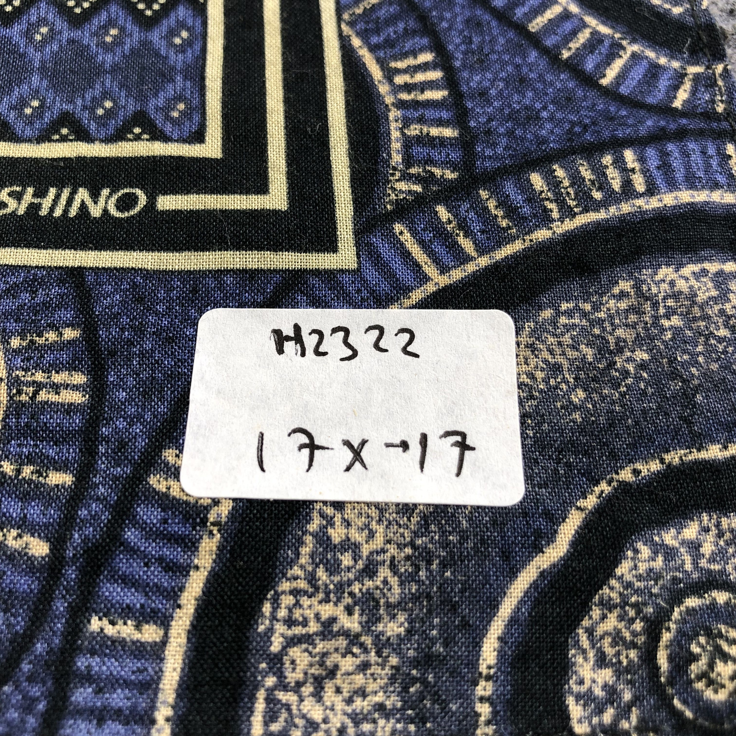 Hiroko Koshino Homme Hiroko Koshino Handkerchief Neckerchief Bandana H2322 Size ONE SIZE - 5 Thumbnail