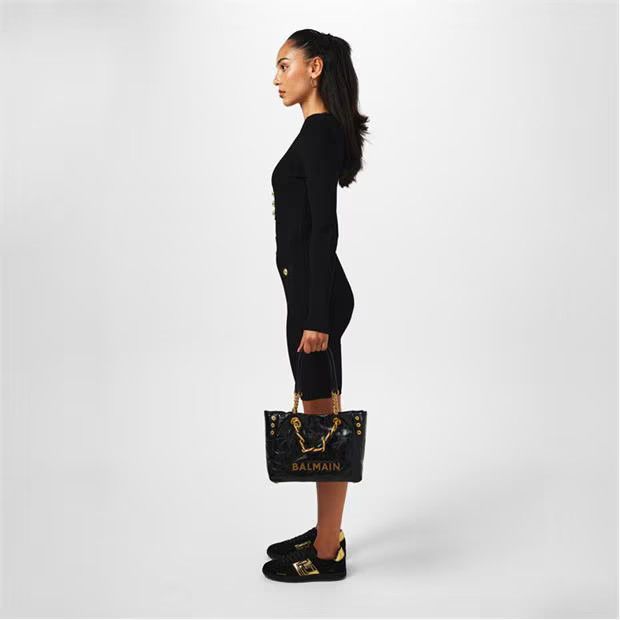 Balmain o1g2r1mq0924 Trainers in Noir & Golden Size US 10 / IT 40 - 6 Thumbnail