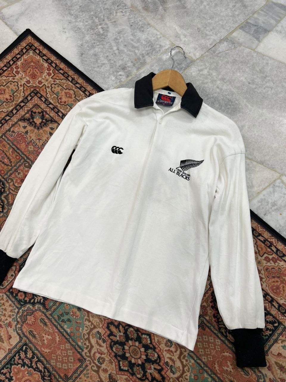 All Blacks × Canterbury of New Zealand × Vintage Vintage 1994 Canterbury Of New Zealand All Black Away Jersey Size US S / EU 44-46 / 1 - 4 Thumbnail
