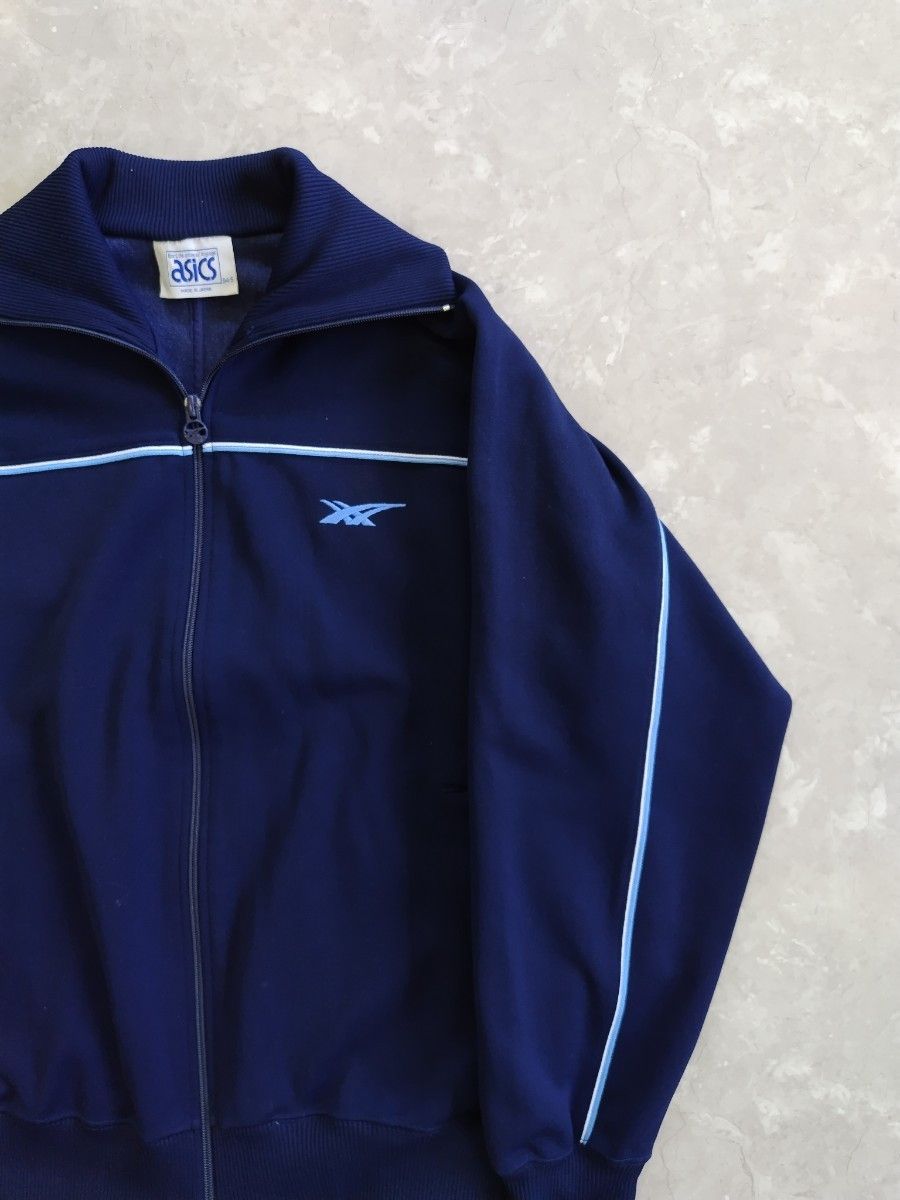 Asics 80s Asics Japanese Track Jacket Size US L / EU 52-54 / 3 - 9 Thumbnail