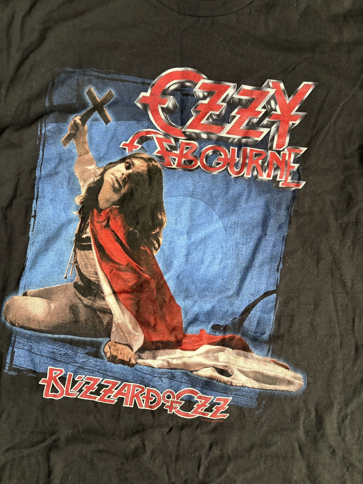 Ozzy Osbourne Blizzard of Ozz Album T Shirt Ozzy Osbourne Size L Men’s Size US L / EU 52-54 / 3 - 2 Thumbnail