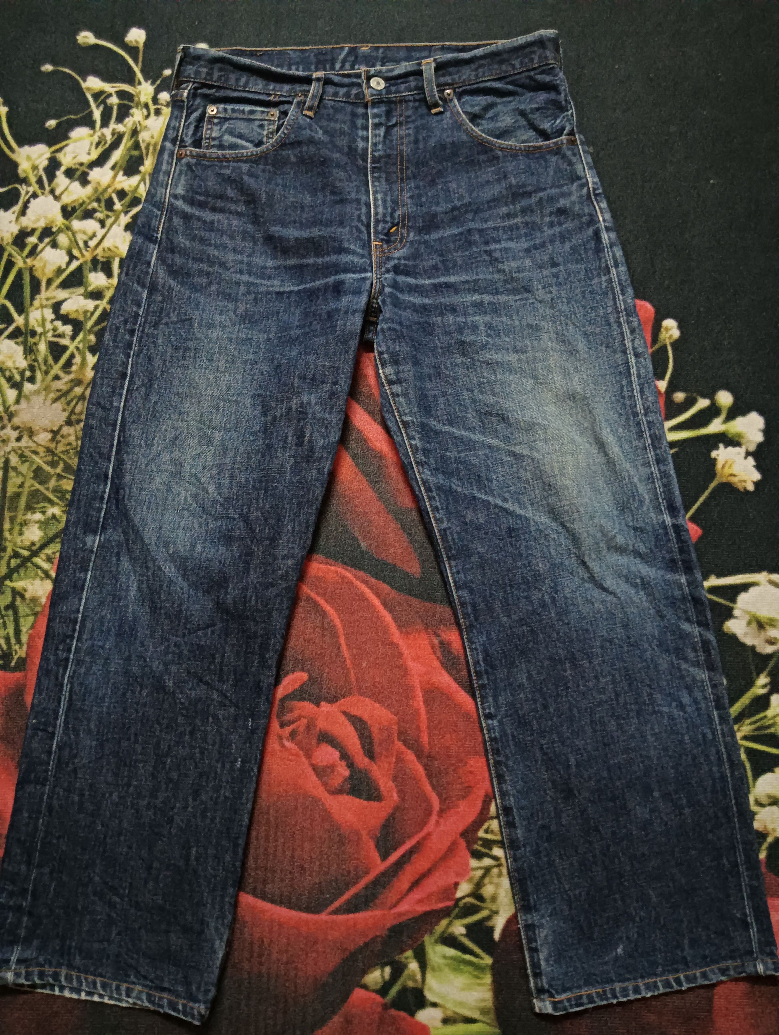 Levi's Vintage Clothing Levi's 502 Vintage Selvedge Denim Size US 33 - 3 Thumbnail