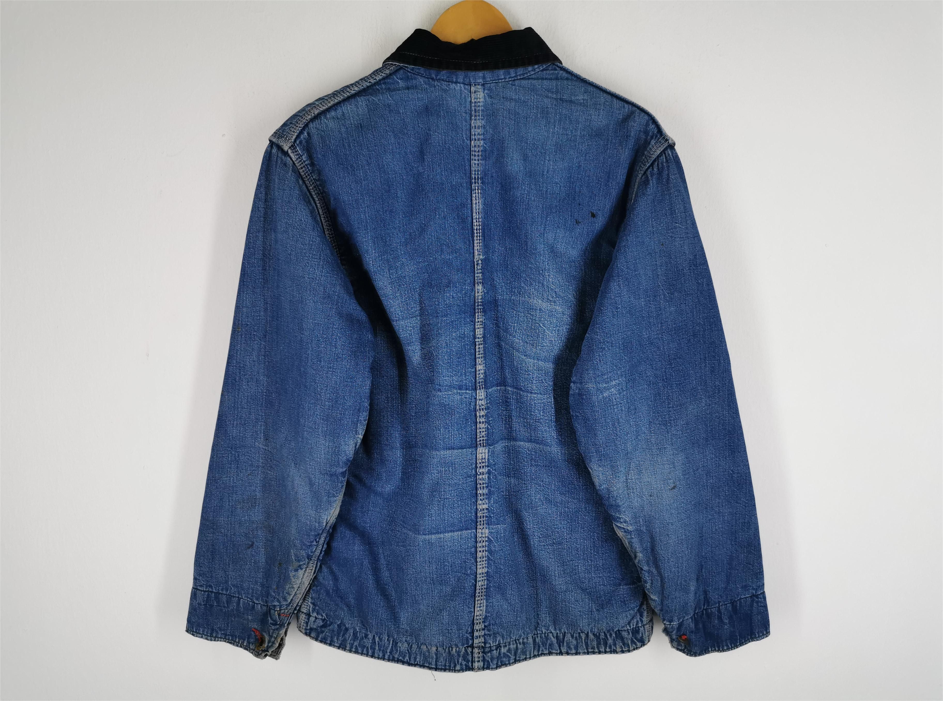 Big Mac Distressed Vintage 60's Big Mac Denim Jeans Jacket Size M Size US M / EU 48-50 / 2 - 2 Thumbnail