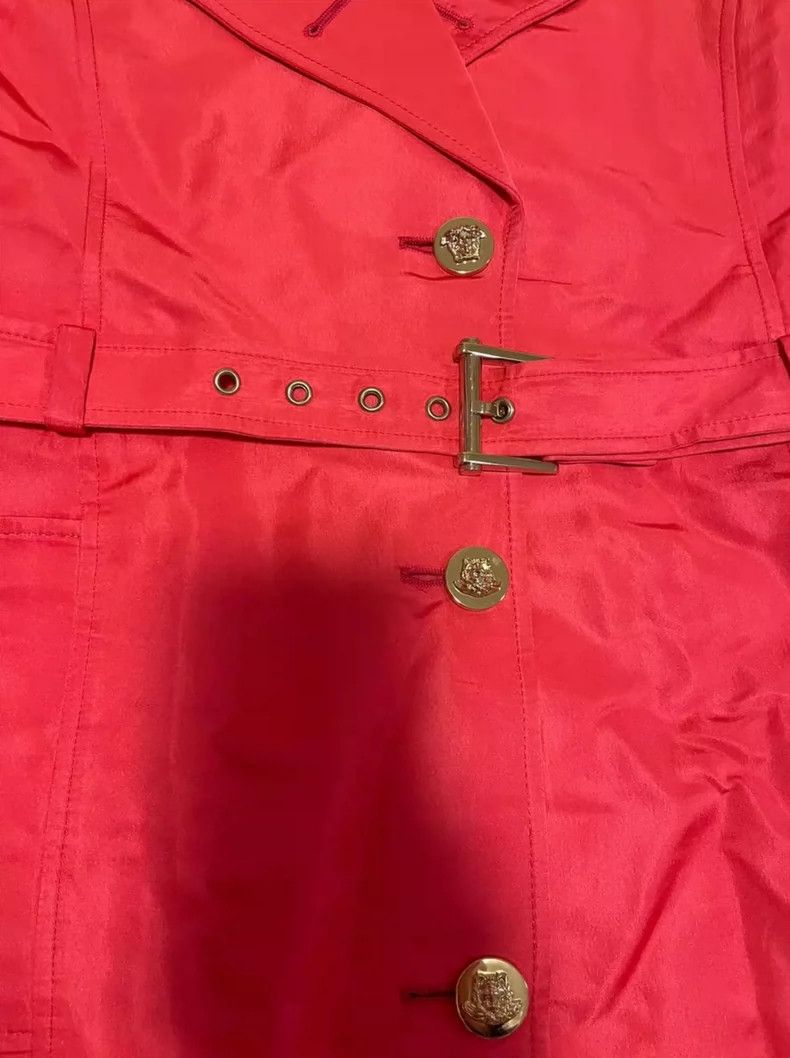 Versace Versace Main thread silk trench coat Size M / US 6-8 / IT 42-44 - 5 Thumbnail