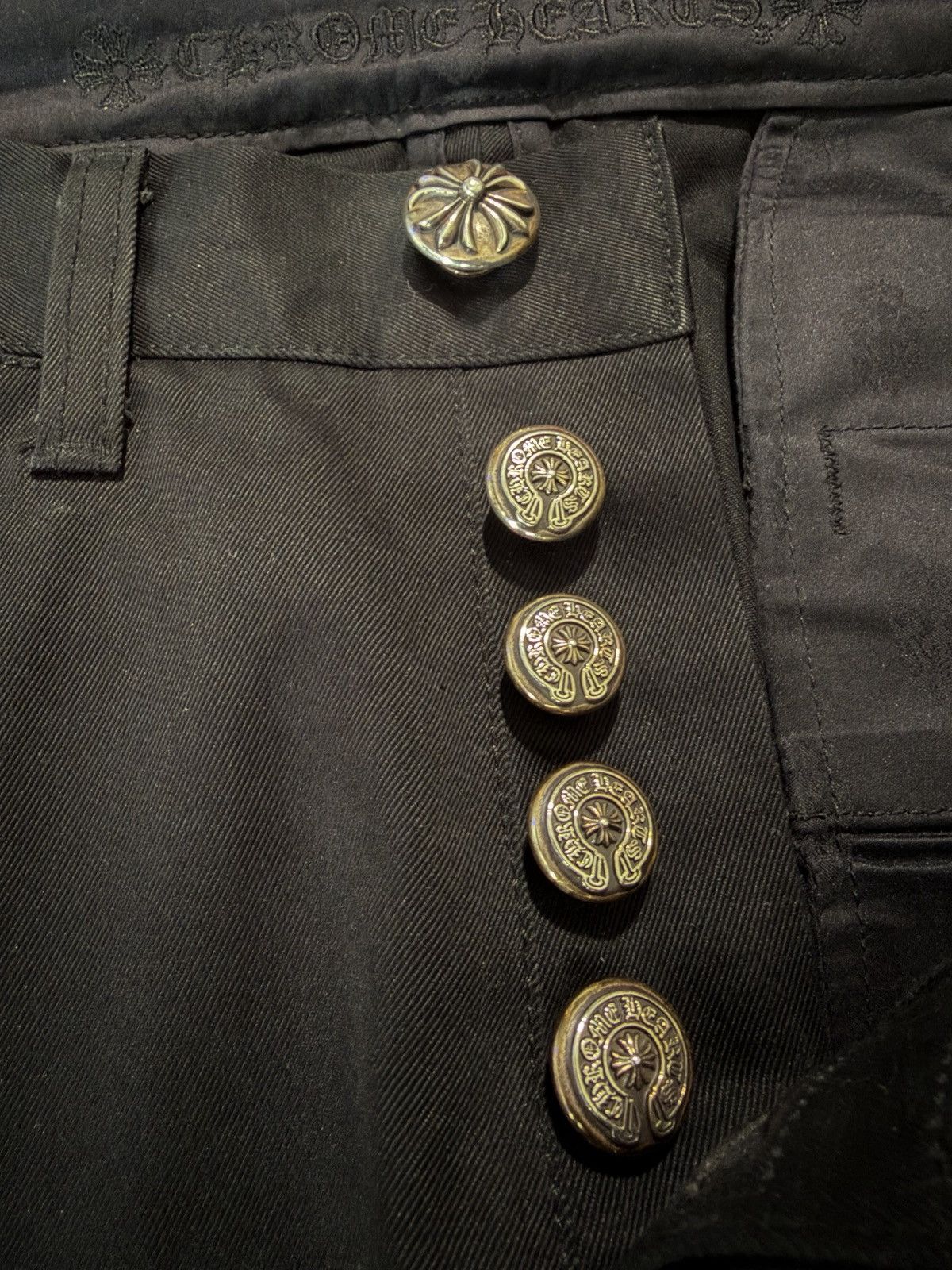 Chrome Hearts Chrome Hearts multi cross chino pants Size US 31 - 6 Thumbnail