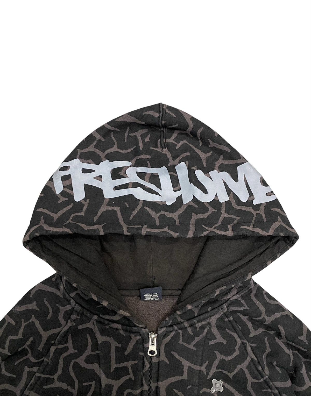 Freshjive Vtg Camo zipper hoodie Size US S / EU 44-46 / 1 - 2 Thumbnail
