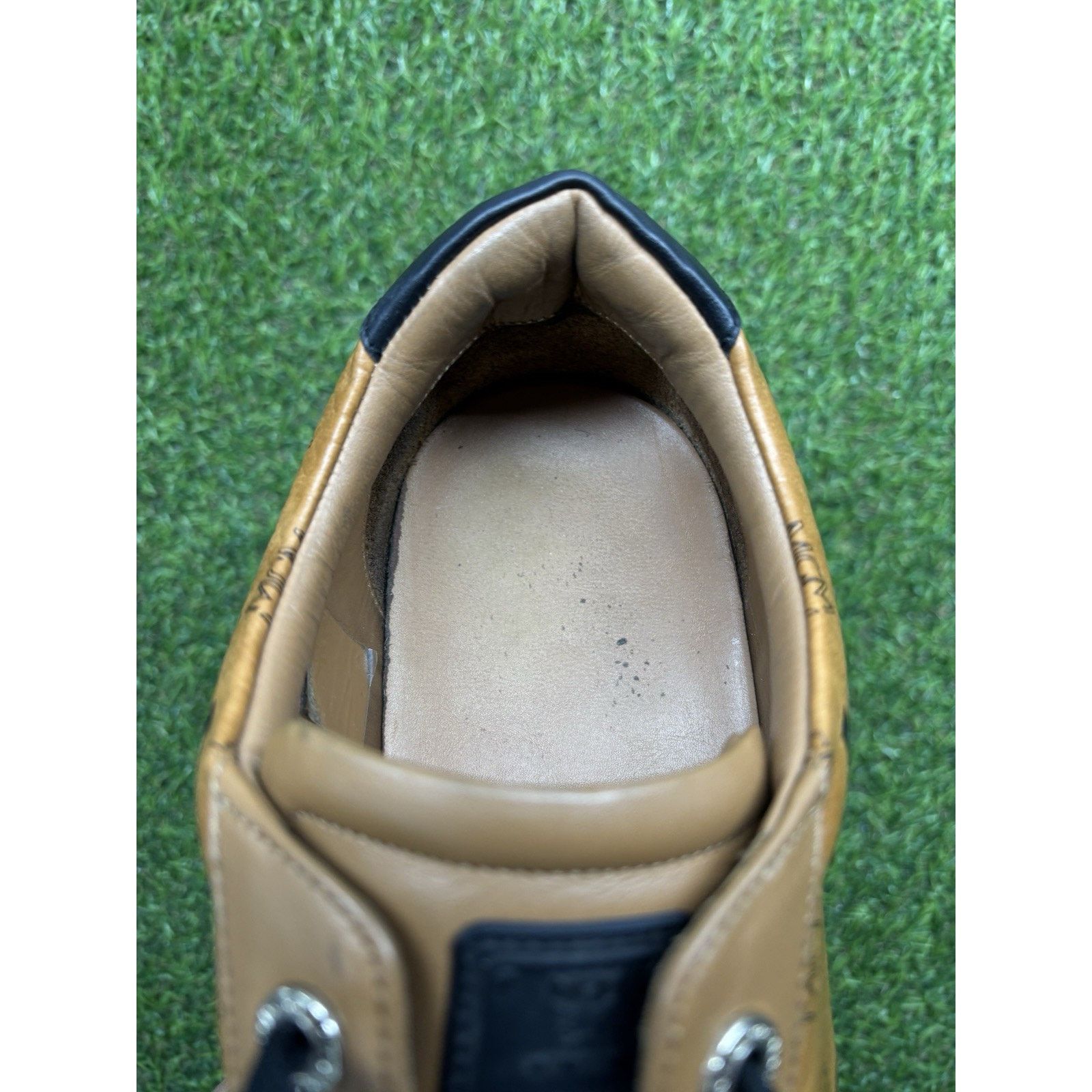 MCM MCM Terrain monogram-print sneakers | GOOD CONDITION! Size US 12 / EU 45 - 13 Thumbnail