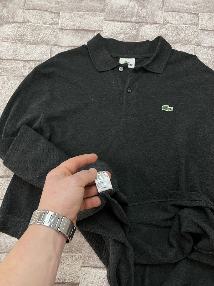Lacoste × Vintage LACOSTE Vintage Rugby Longsleeve Shirt Jumper Size US XXL / EU 58 / 5 - 9 Thumbnail