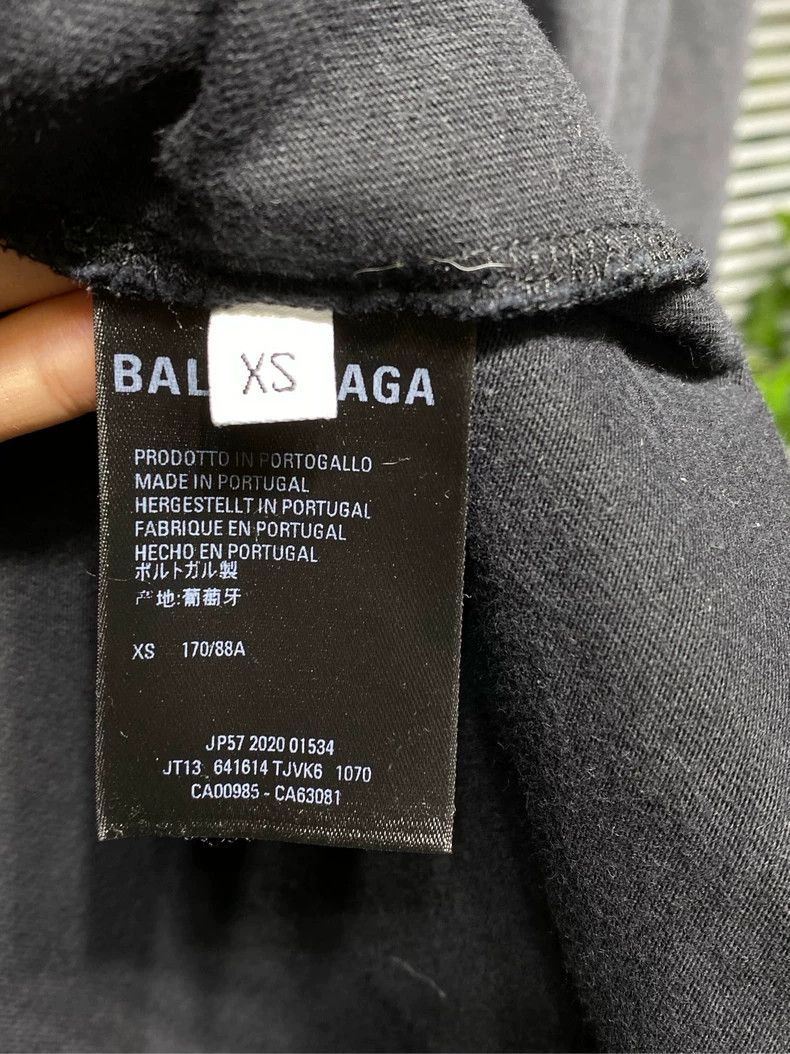 Balenciaga Balenciaga Marathon monogrammed logo short sleeves 2503-Nex Size US XS / EU 42 / 0 - 4 Thumbnail
