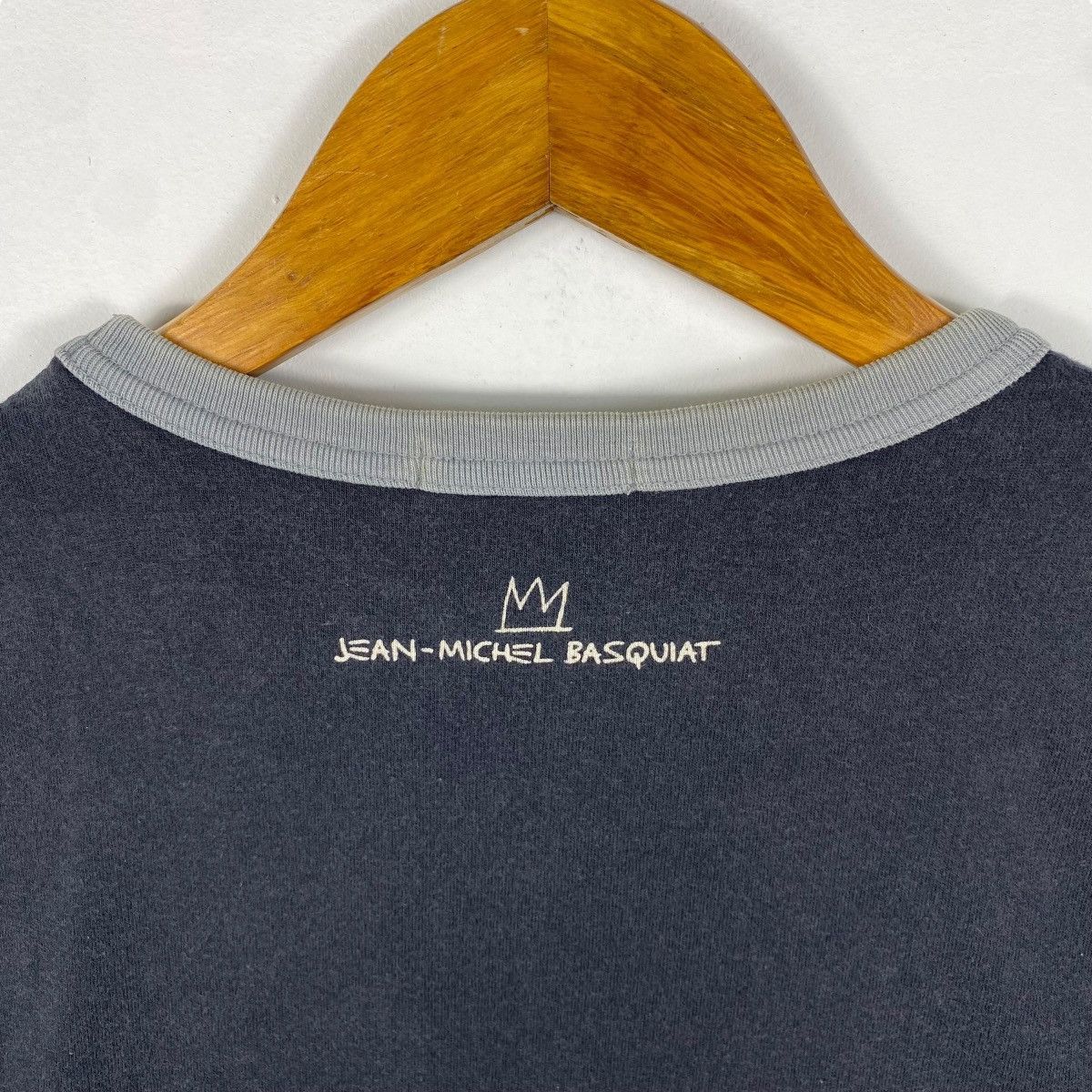 Jean-Michel Basquiat Vintage 00's JEAN-MICHEL BASQUIAT Artwork Fotofolio Tee Size US L / EU 52-54 / 3 - 5 Thumbnail