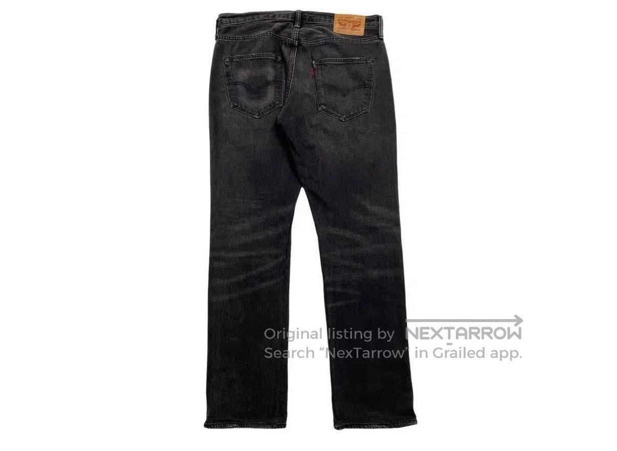 Levi's Black Denim Straight. Size US 34 / EU 50 - 2 Thumbnail