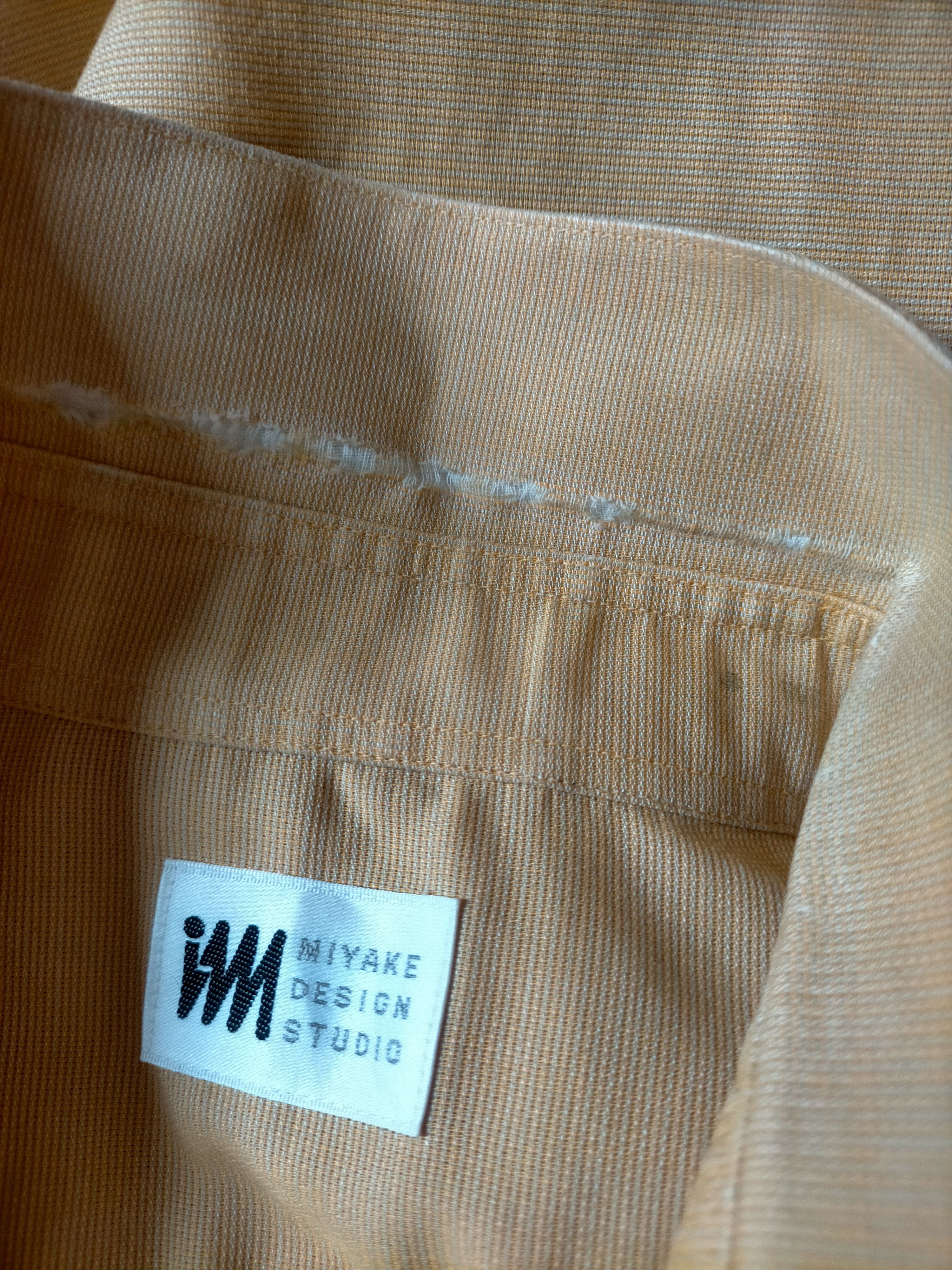 Issey Miyake Issey Miyake Design Studio Wool Rayon Shirt Button ups Size US L / EU 52-54 / 3 - 15 Thumbnail