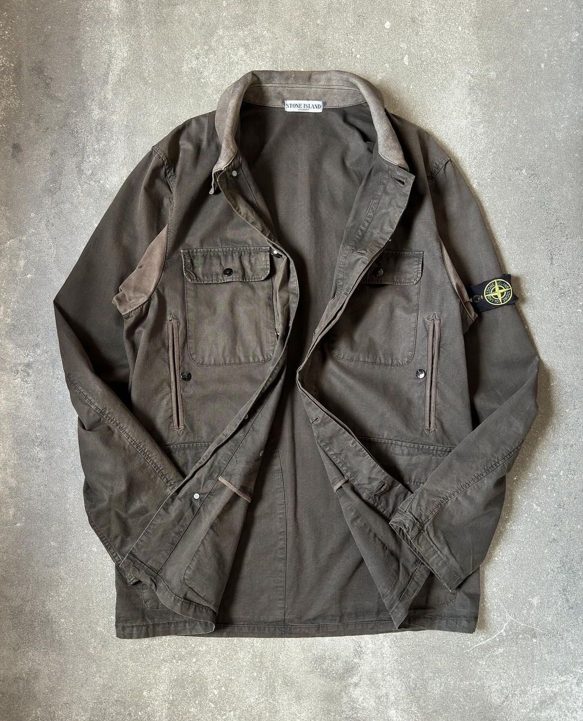 STONE ISLAND 2004 F/W Hooded jacket designed by Paul Harvey . . .  @_samuelfinch_ 2-1-3,Sakaemachidori,Chuo-ku Kobe-shi, Hyogo, Japan ⁡  #samuelfinch