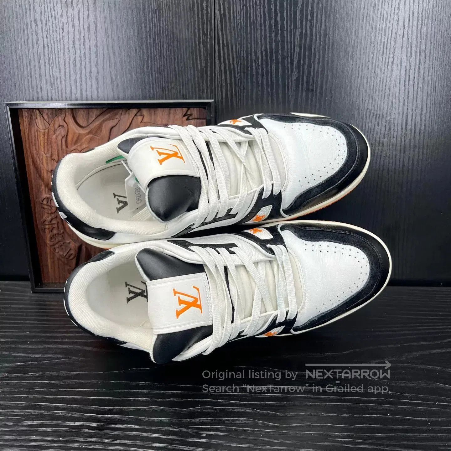 Louis Vuitton Multi-Color Low-Top Sneakers Size 8.5. Size US 8.5 / EU 41-42 - 7 Thumbnail