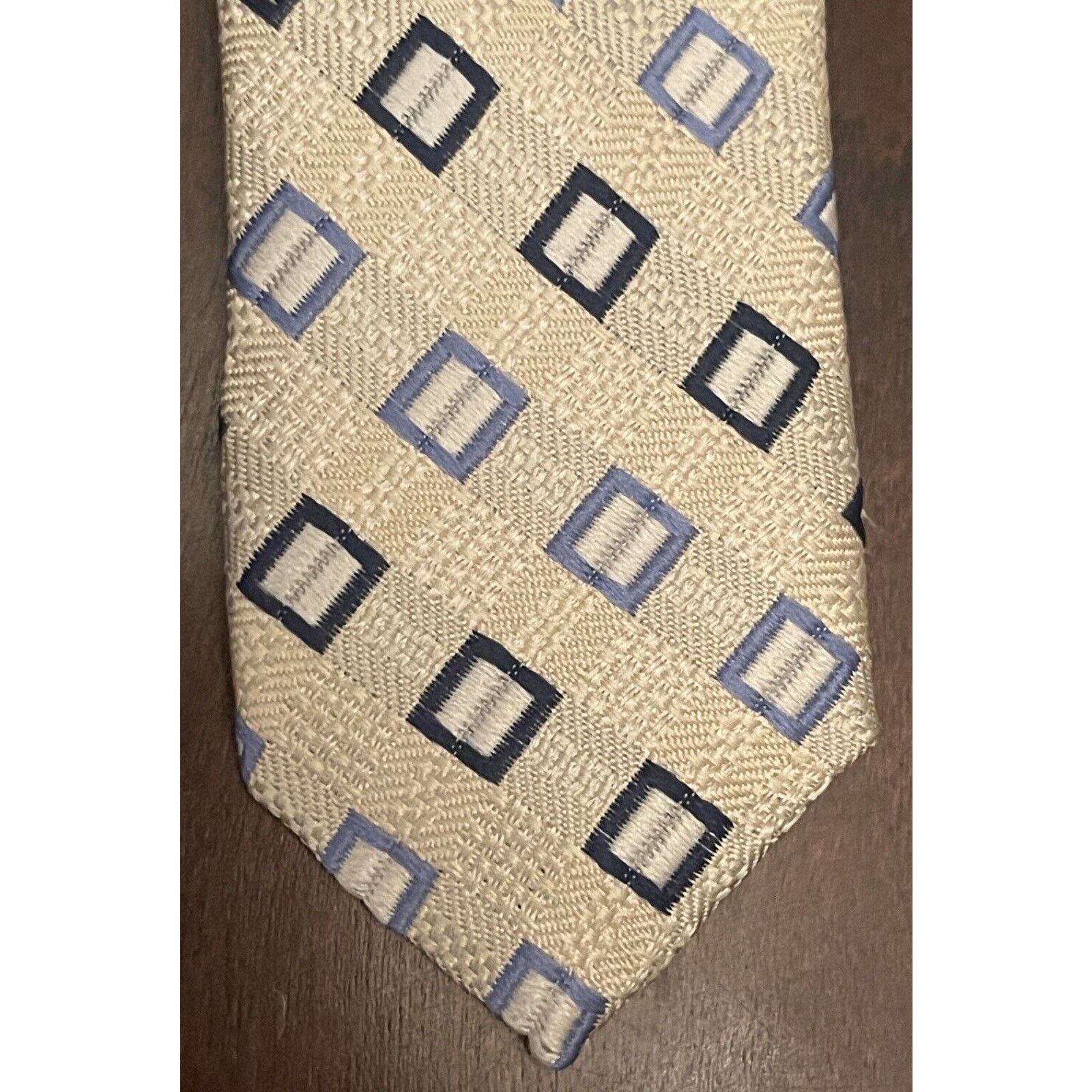 Burma Bibas Burma Bibas 100% Silk Men’s Neck Tie Made In China Size ONE SIZE - 6 Thumbnail