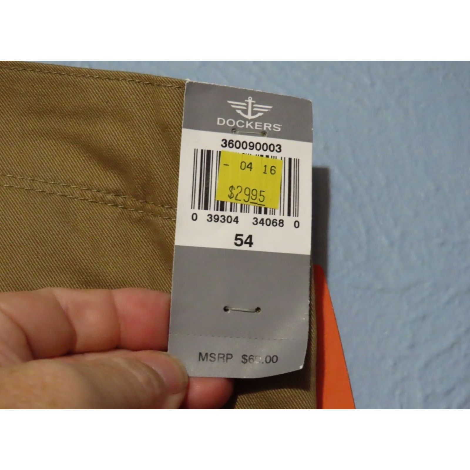 Dockers VINTAGE DOCKERS Men's 54 Big & Tall Cargo Shorts Pacific Collection NWT Size US 38 / EU 54 - 5 Thumbnail