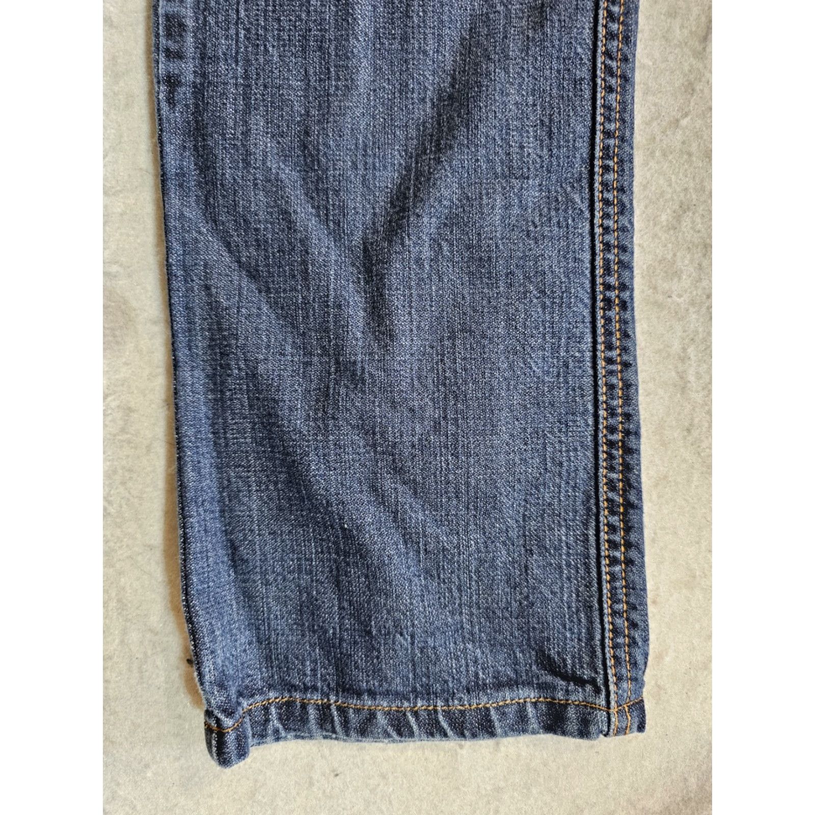 Nudie Jeans Nudie Jeans Slim Jim Straight Jeans Men 34x32 Slimming Raw Denim Blue 90s Mens Size US 32 / EU 48 - 6 Thumbnail