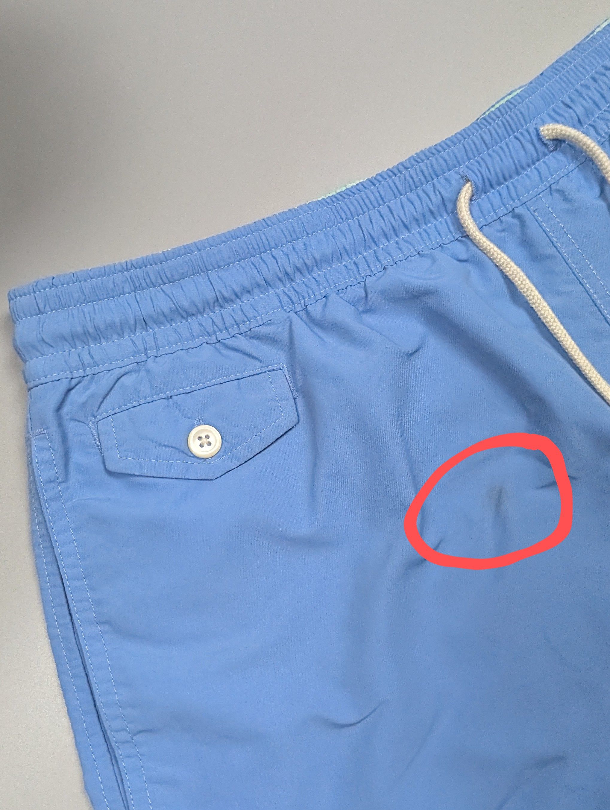 Polo Ralph Lauren × Vintage Polo Ralph Lauren Blue Swim Shorts Trunk Swimming Briefs Size US 36 / EU 52 - 9 Thumbnail