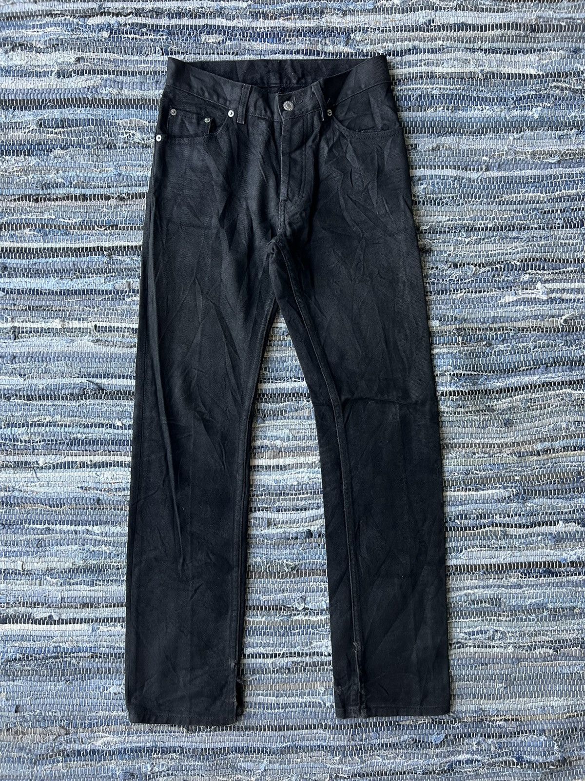 Helmut Lang Coated Denim | Grailed