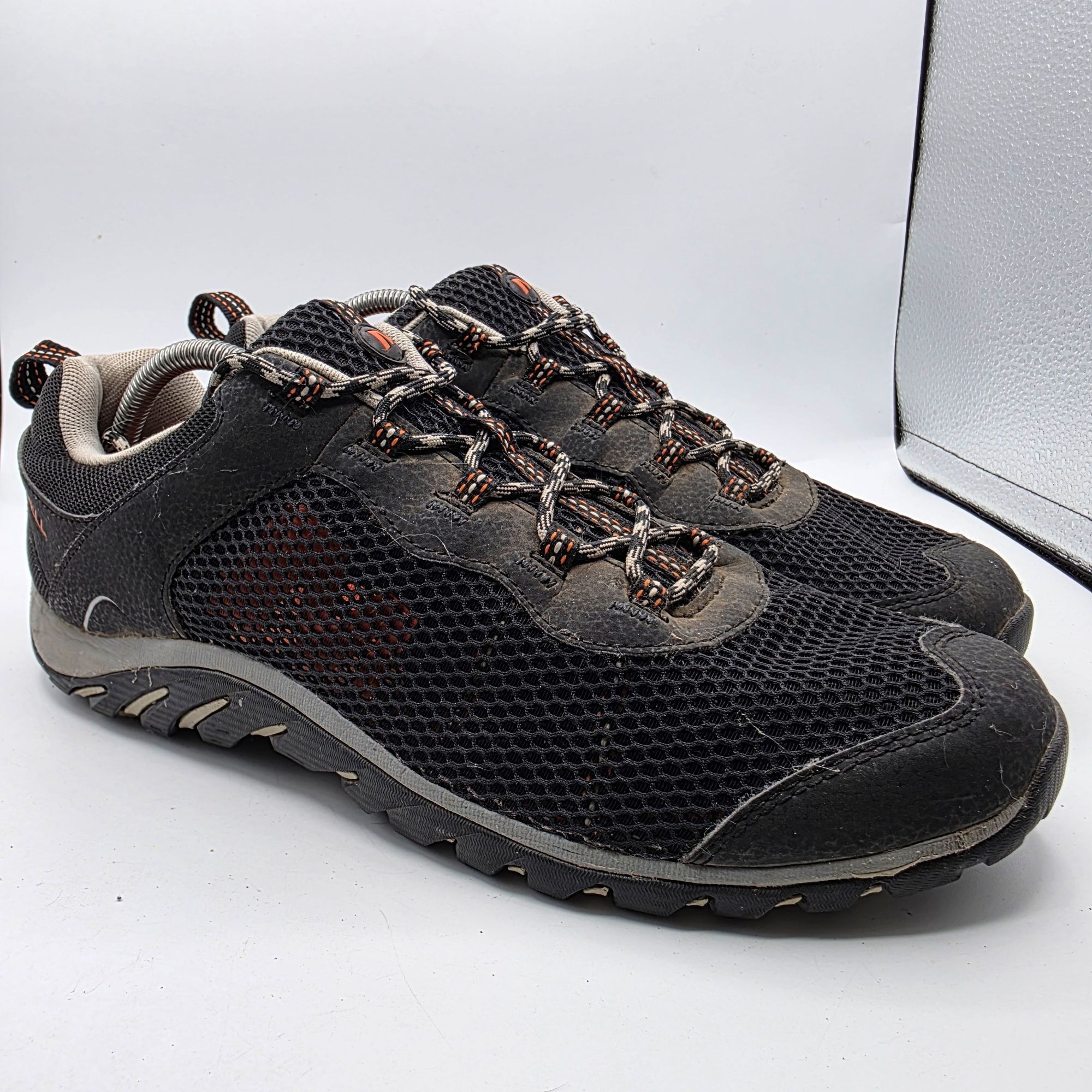 Merrell Merrell Riverbed Mens 12 Black Gray Hiking Shoes Lightweight Size US 12 / EU 45 - 1 Thumbnail