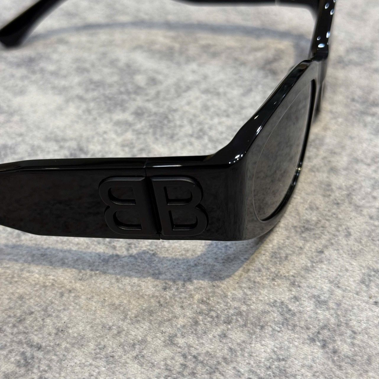 Balenciaga BALENCIAGA BB0324SK 001 Sunglasses BLACK GREY Size ONE SIZE - 3 Thumbnail