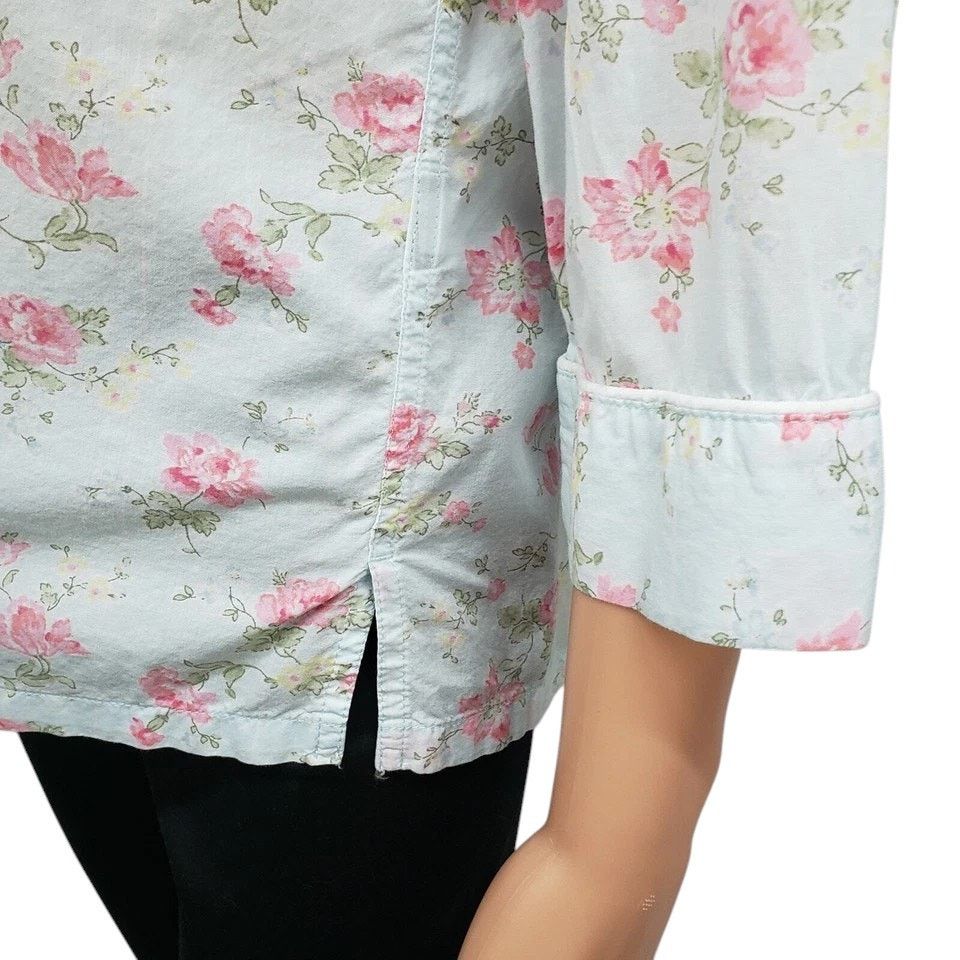Lauren Ralph Lauren Lauren Ralph Lauren Pajama PJ Top Floral LRL Monogram M Size M / US 6-8 / IT 42-44 - 8 Thumbnail
