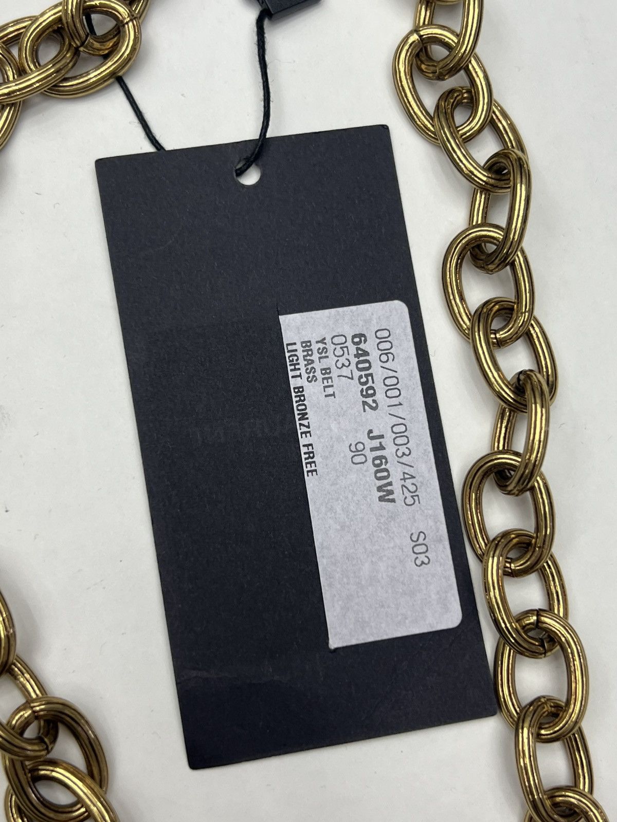 Saint Laurent Paris Saint Laurent Metal Chain Belt Size ONE SIZE - 5 Thumbnail